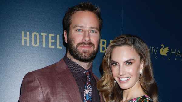 Elizabeth Chambers and Armie Hammer