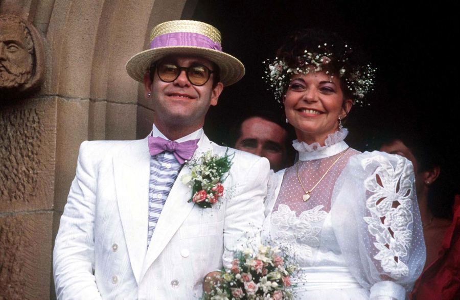 Elton John Memoir Gallery Marries Renate Blauel