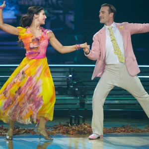 Emma Slater and James Van Der Beek Dancing with the Stars