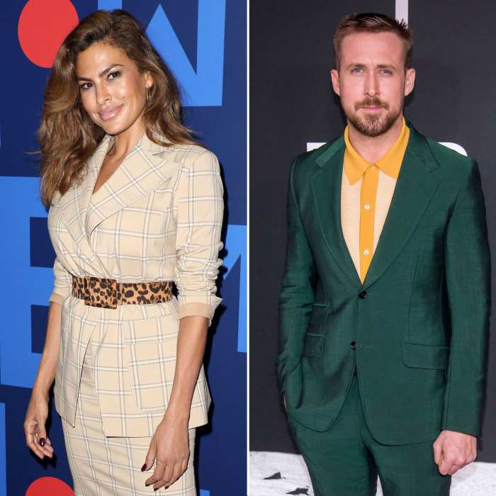 Eva Mendes and Ryan Gosling Hiding From Daughters