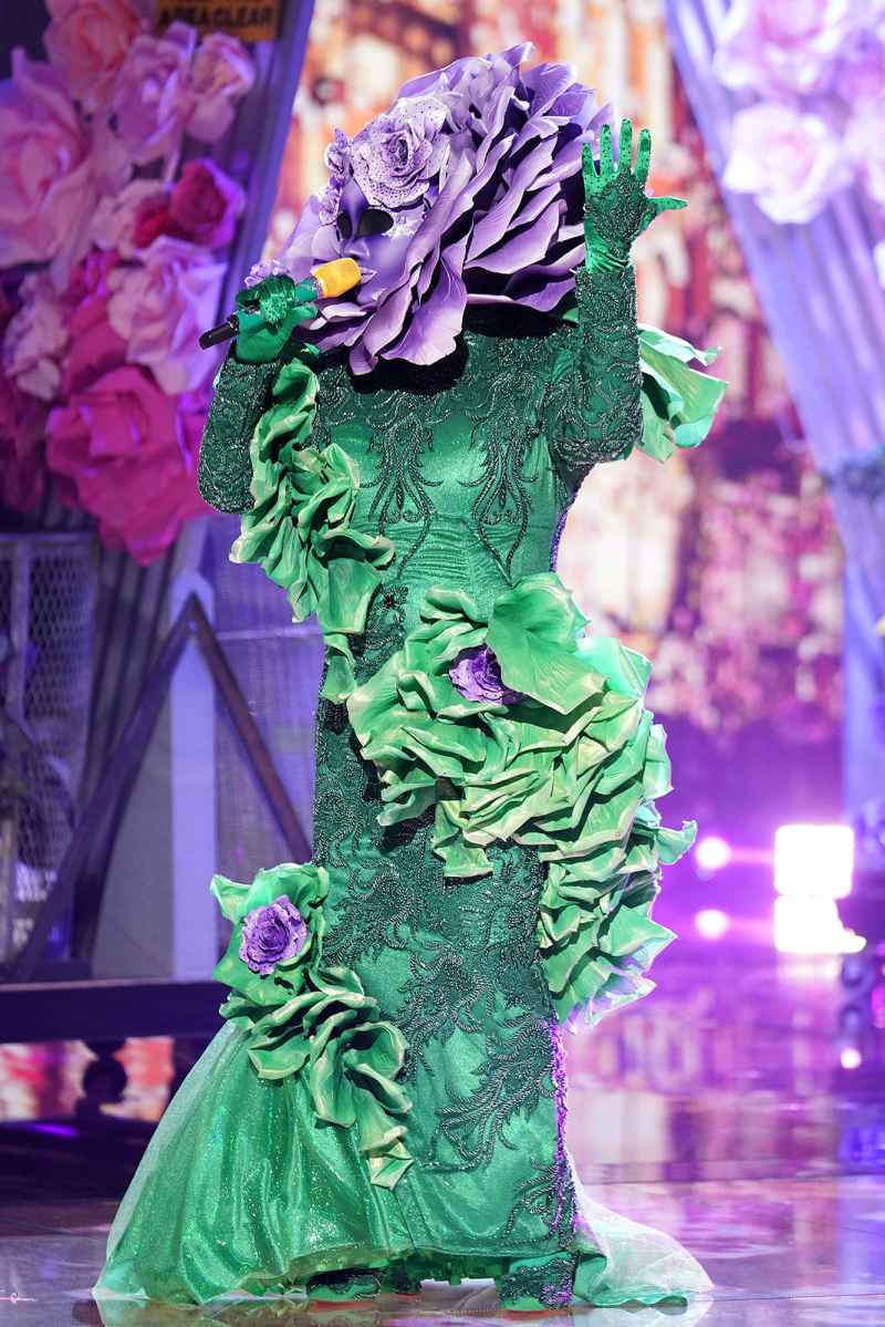 Flower Masked Singer Season 2 Two Costume Dress Up Singing Onstage