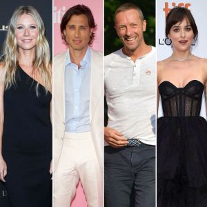 Gwyneth Paltrow, Brad Falchuk and Chris Martin, Dakota Johnson Are All Very Friendly
