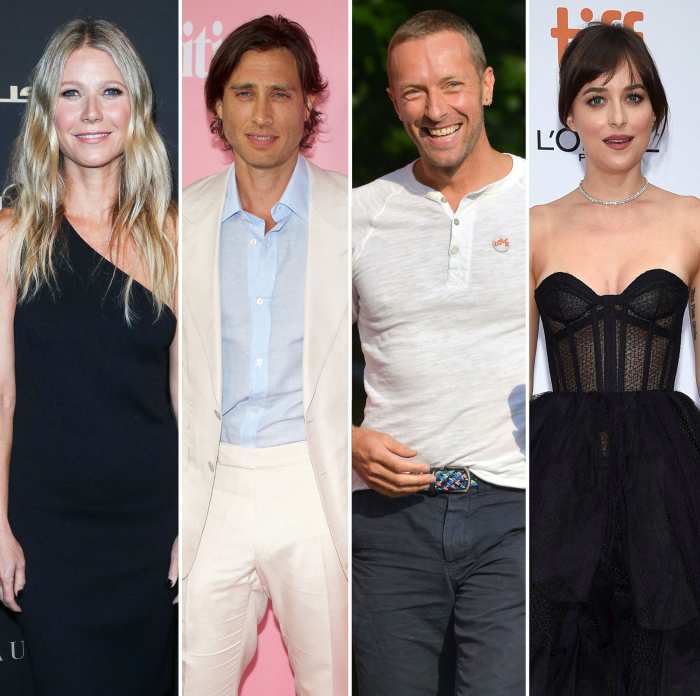 Gwyneth Paltrow, Brad Falchuk and Chris Martin, Dakota Johnson Are All Very Friendly