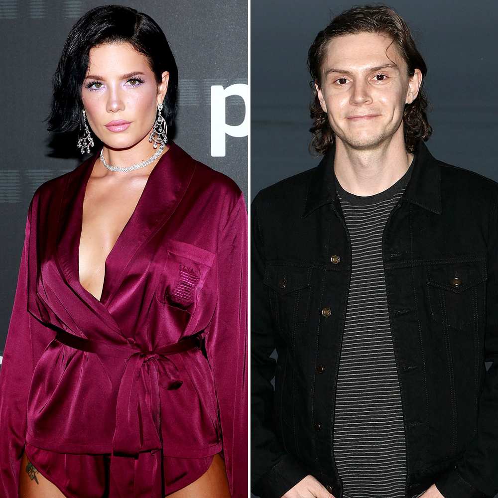 Halsey Evan Peters Pack on PDA During California Outing
