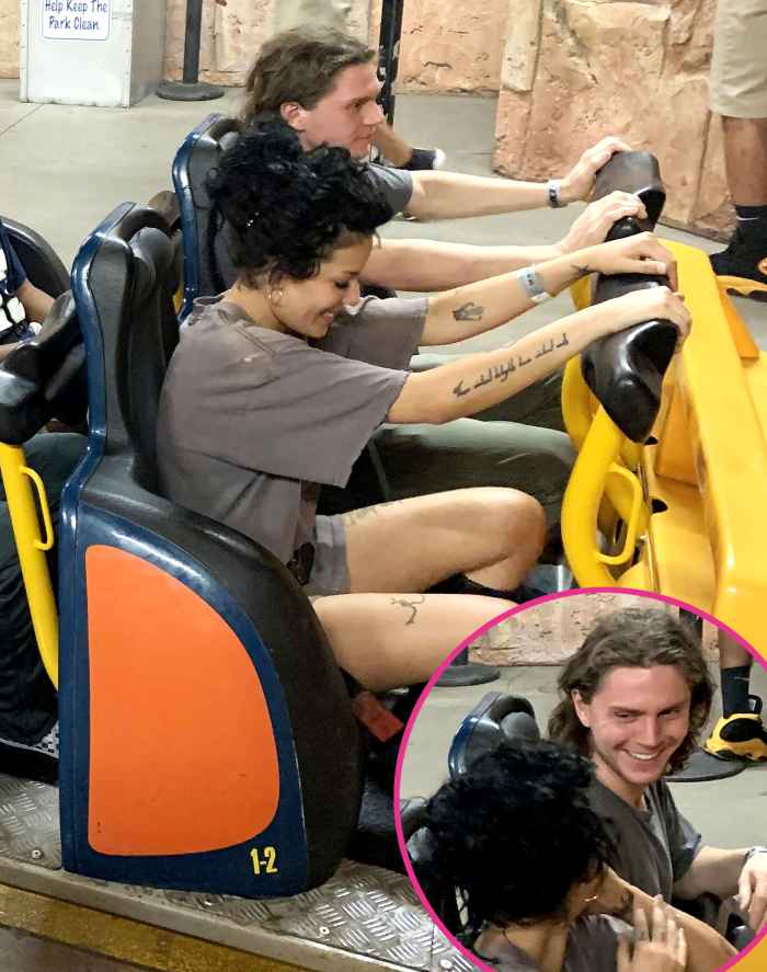 Halsey Evan Peters Pack on PDA During California Outing