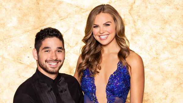 Hannah Brown and Alan Bersten on "Dancing with the Stars"