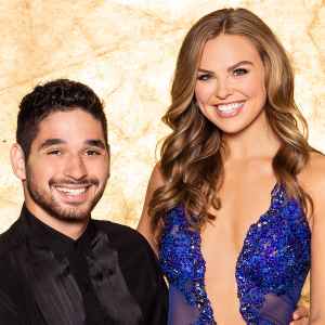 Hannah Brown and Alan Bersten on "Dancing with the Stars"