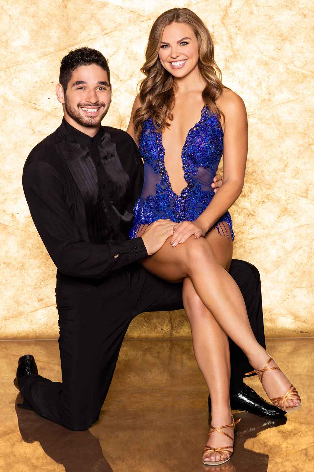 Hannah Brown and Alan Bersten on "Dancing with the Stars"