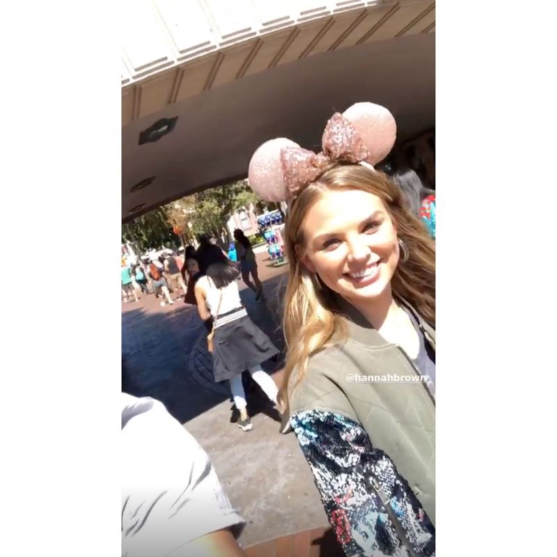 Hannah Brown and DWTS Partner Alan Bersten Let Loose at Disneyland Amid Dating Rumors
