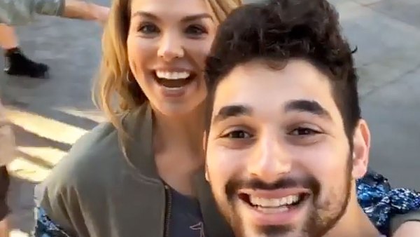 Hannah Brown and DWTS Partner Alan Bersten Let Loose at Disneyland Amid Dating Rumors