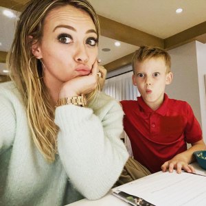 Hilary Duff and son Luca Instagram