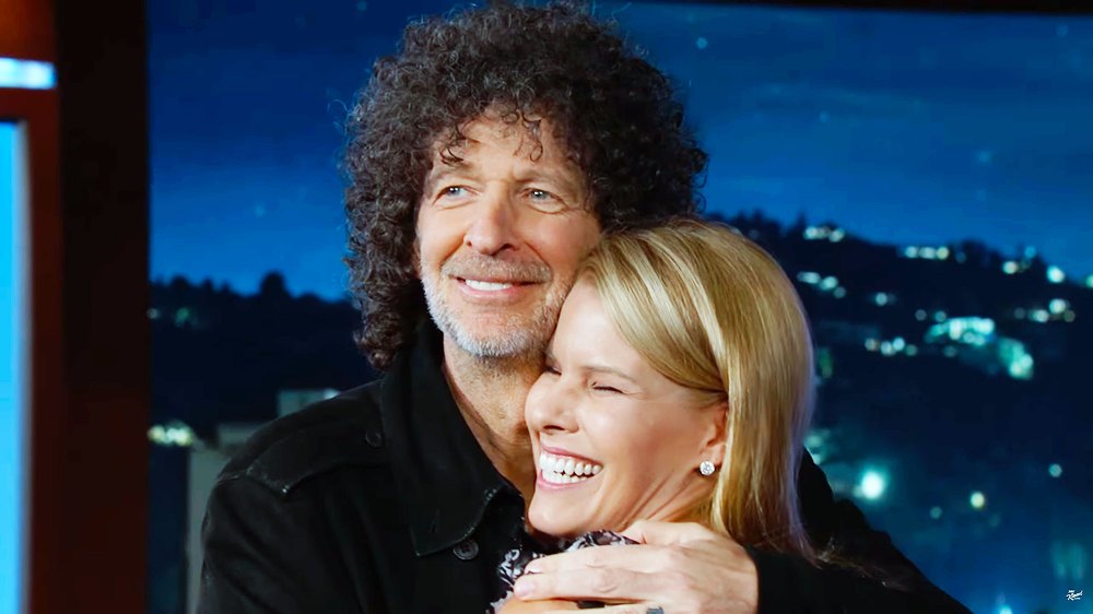 Howard Stern Proposes to His Wife of 11 Years Beth Stern on Jimmy Kimmel Live