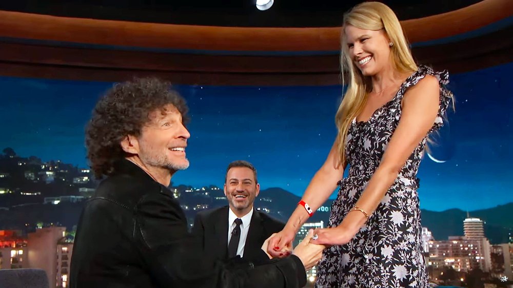 Howard Stern Proposes to His Wife of 11 Years Beth Stern on Jimmy Kimmel Live