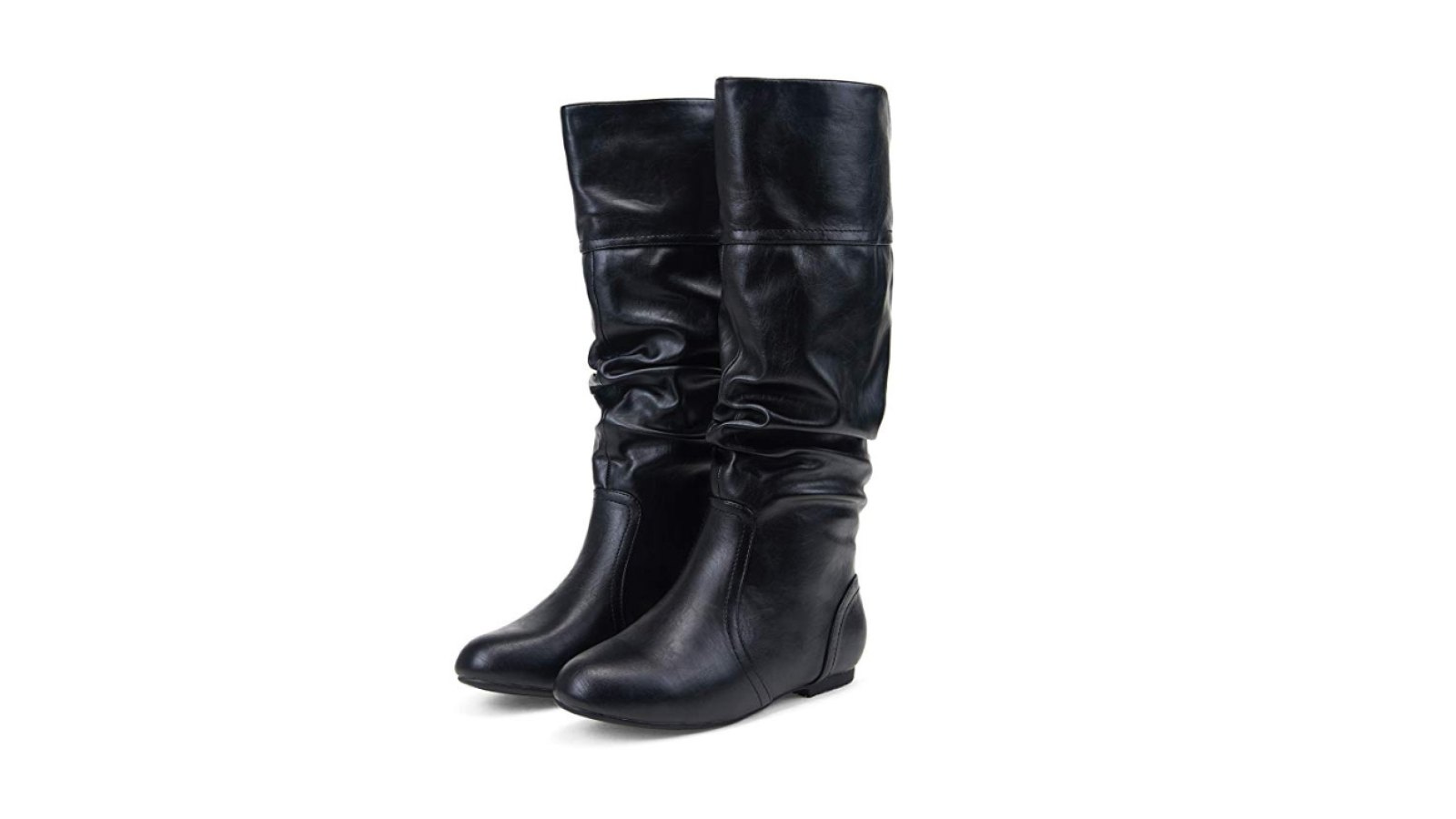 JEOSSY Women's Mid Calf Slouch Boots