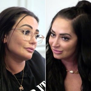 Jenni 'JWoww' Farley and Angelina Pivarnick Jersey Shore