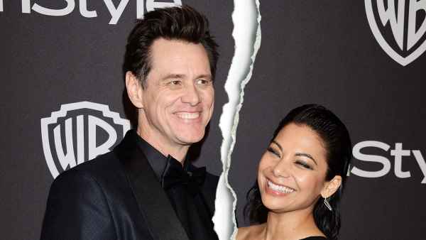 Jim Carrey and Ginger Gonzaga Split