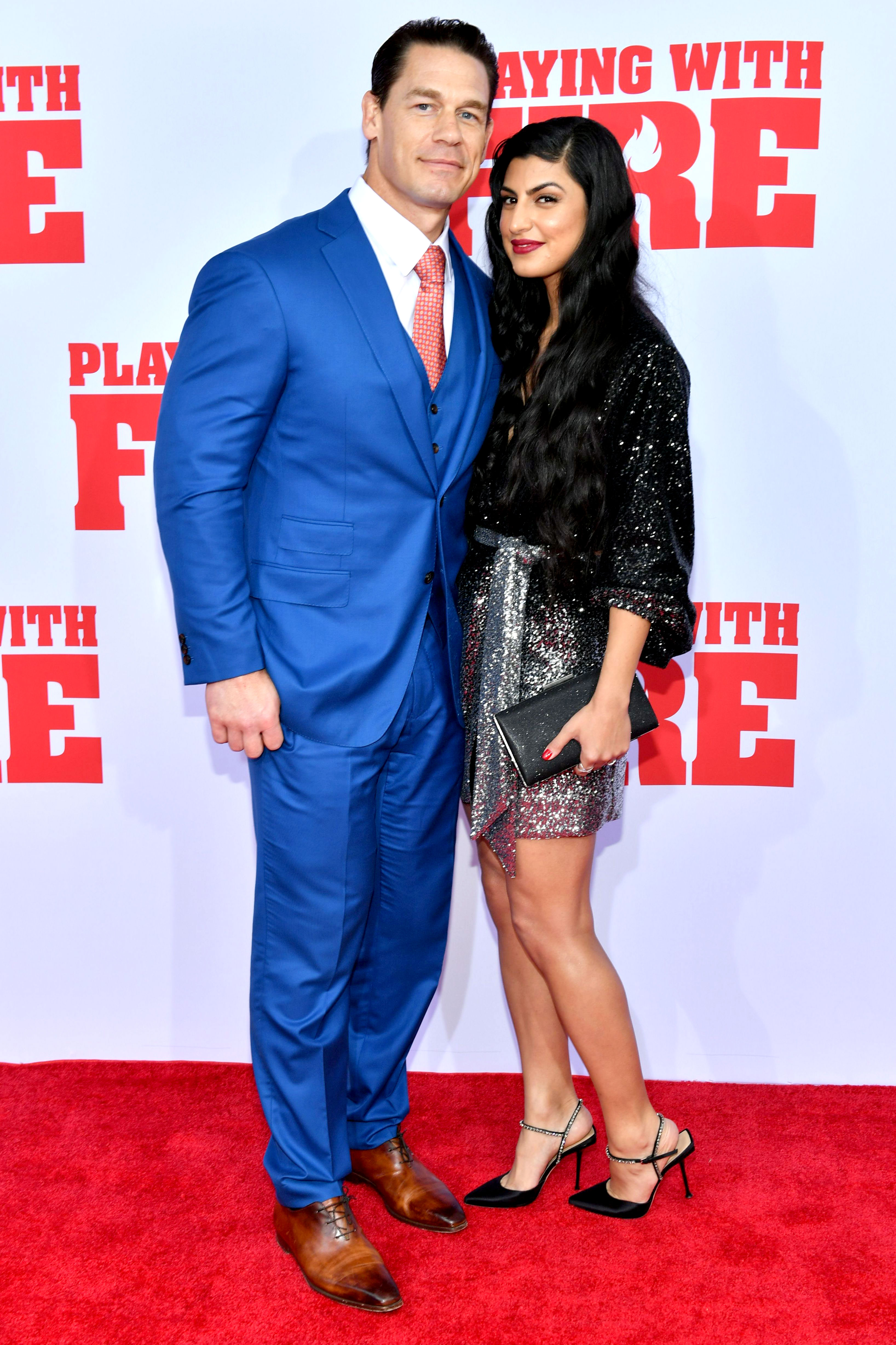 John Cena, Girlfriend Shay Shariatzadeh Make Red Carpet Debut Pics