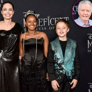 Jon Voight Gushes Over ‘Good Mommy’ Angelina Jolie as She Attends ‘Maleficent Mistress of Evil’ Premiere With Kids Promo