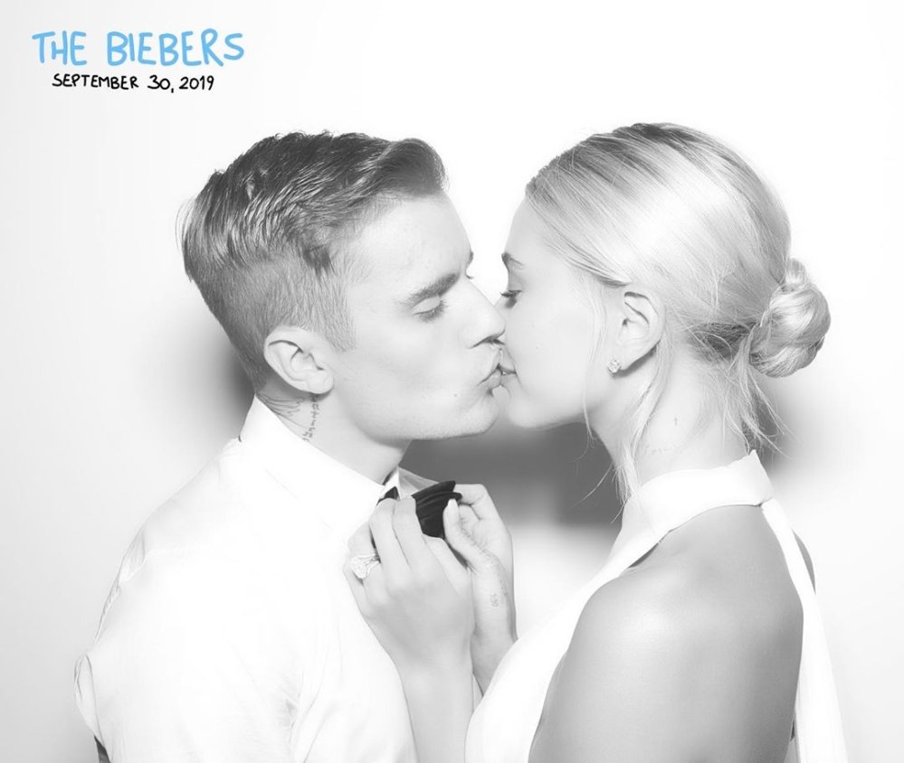 Justin Bieber Shares First Photos From His Wedding to Hailey Baldwin