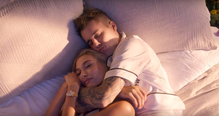 Justin-Bieber-and-Hailey-Baldwin-Costar-in-Music-Video-10,000-Hours-2