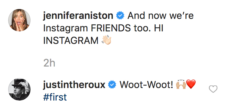 Justin-Theroux-and-Jennifer-Aniston-Instagram-comment
