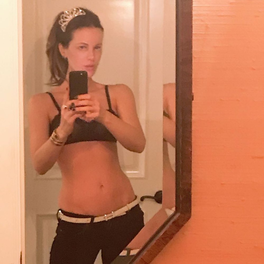 Kate Beckinsale Tiara Instagram