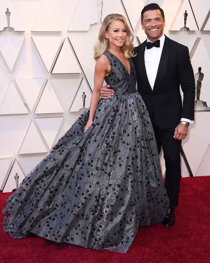 Kelly Ripa and Mark Consuelos 91st Annual Academy Awards