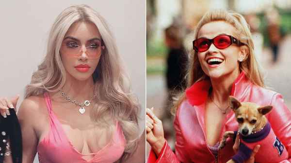 Kim Kardashian Channels Legally Blonde Halloween 2019