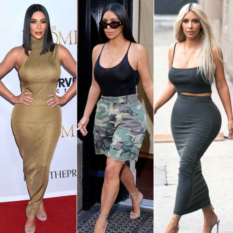 Kim Kardashian's Body Evolution - 2017