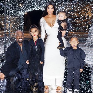 Kim-Kardashian-Kanye-West-North-West-makeup