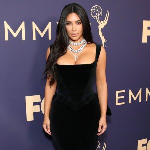 Kim Kardashian West Emmys 2019 Wearing Vivienne Westwood Vintage