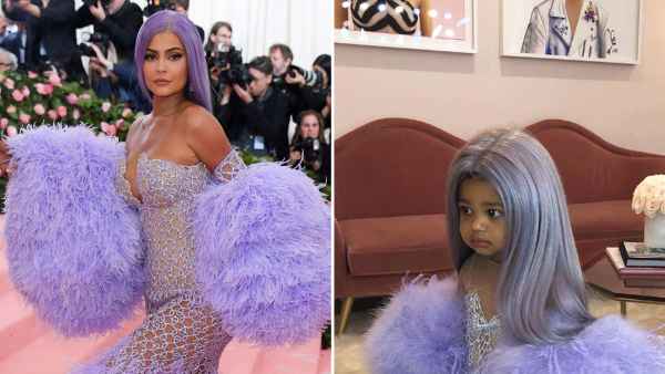 Kylie Jenner and Stormi Met Gala Matching Outfits