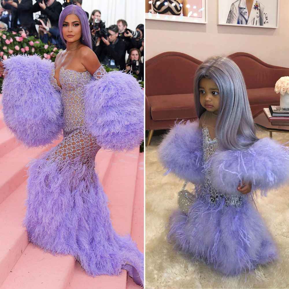 Kylie Jenner and Stormi Met Gala Matching Outfits