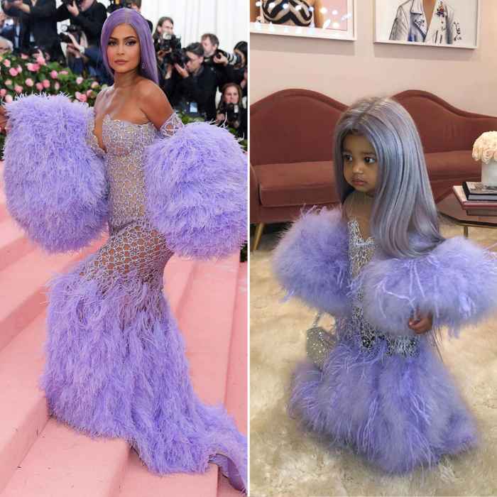 Kylie Jenner and Stormi Met Gala Matching Outfits