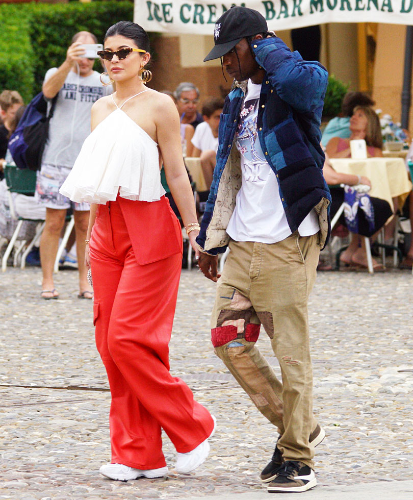 Kylie Jenner and Travis Scott Relationship Timeline Italy Birthday