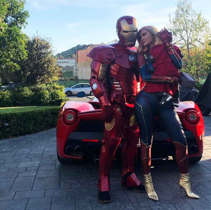 Kylie Jenner and Travis Scott Relationship Timeline Marvel Comics Costumes