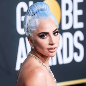 Lady Gaga at the 2019 Golden Globes