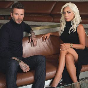 Lady Gaga Interviews David Beckham For Tudor Watches