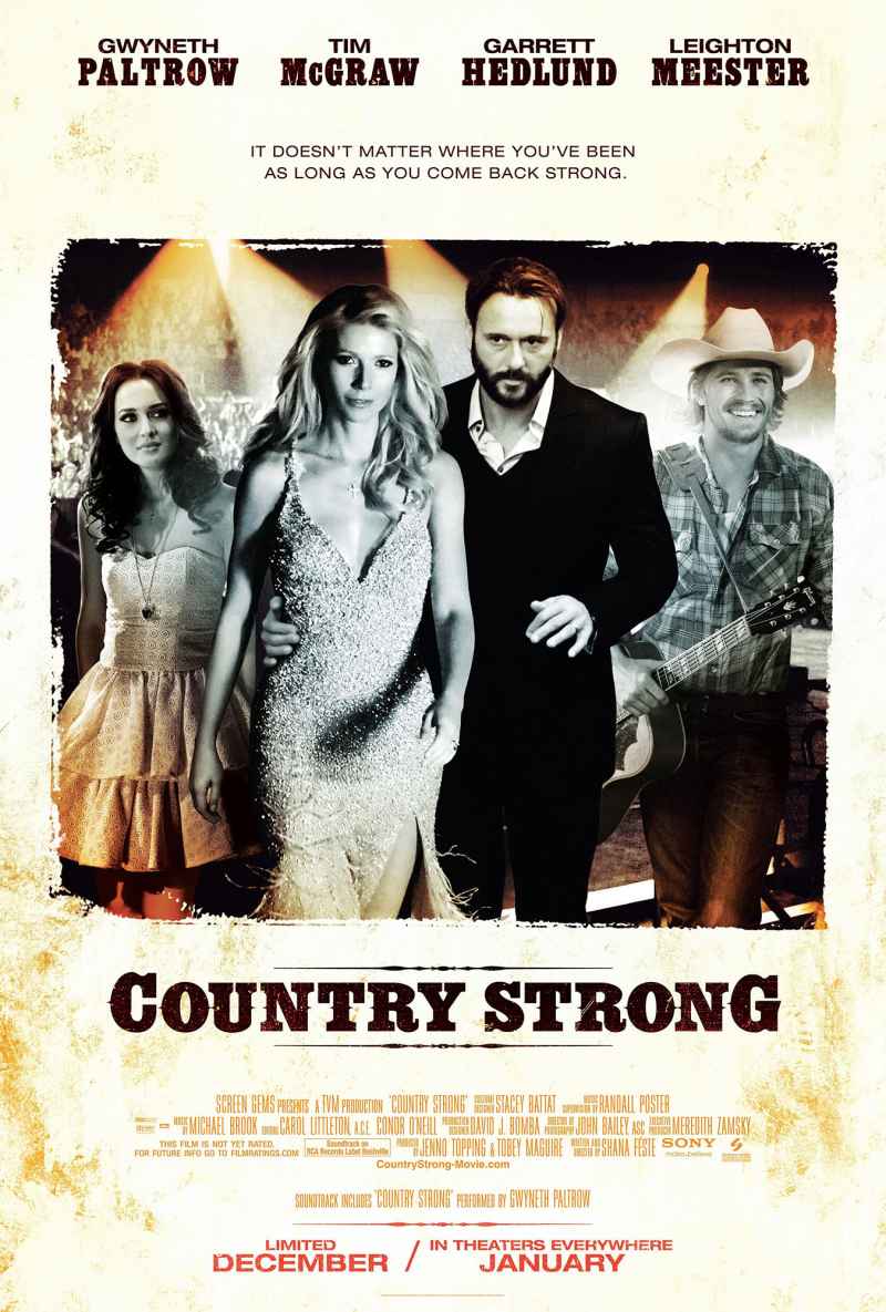 Leighton Meester, Gwyneth Paltrow Country Strong Gwyneth Paltrow Through The Years