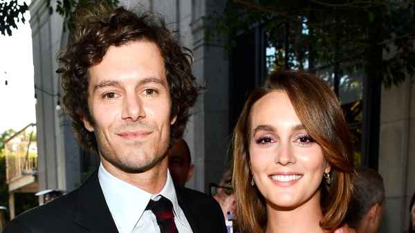Leighton Meester Snaps Cute Pic of Adam Brody on Set
