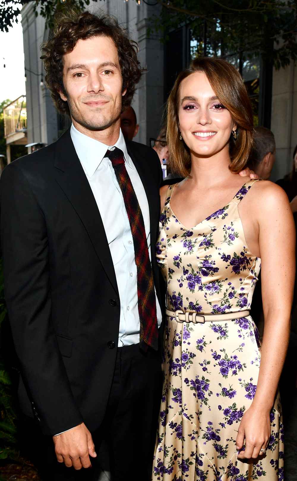 Leighton Meester Snaps Cute Pic of Adam Brody on Set