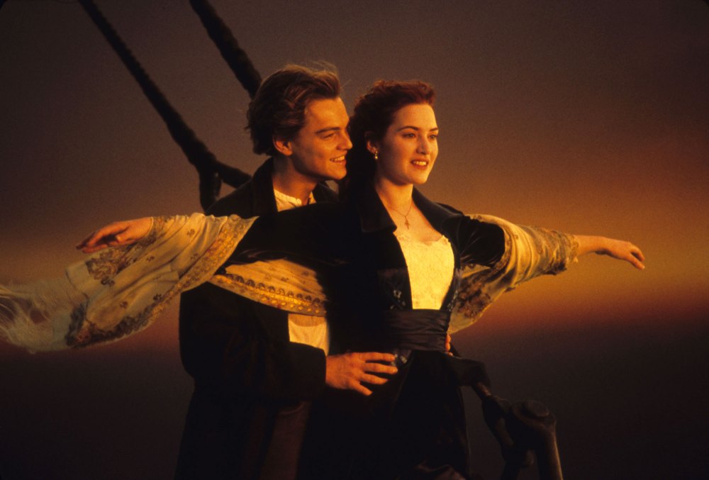 Leonardo Dicaprio, Kate Winslet Titanic