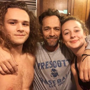 Luke Perrys Kids Jack Perry and Sophie Perry Honor Their Fathers 53rd Birthday With Emotional Tribute Posts