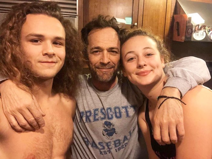 Luke Perrys Kids Jack Perry and Sophie Perry Honor Their Fathers 53rd Birthday With Emotional Tribute Posts