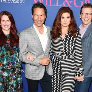 Megan Mullally, Eric McCormack, Debra Messing, Sean Hayes Will & Grace