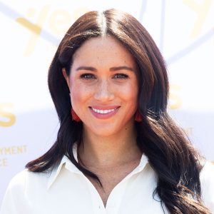 Meghan Markle Africa Tour White Dress October 2, 2019