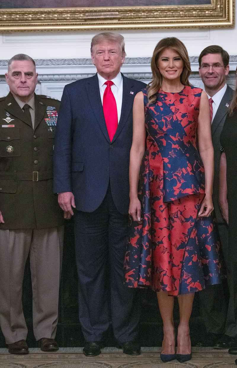 Melania Trump Floral Dress October 7, 2019