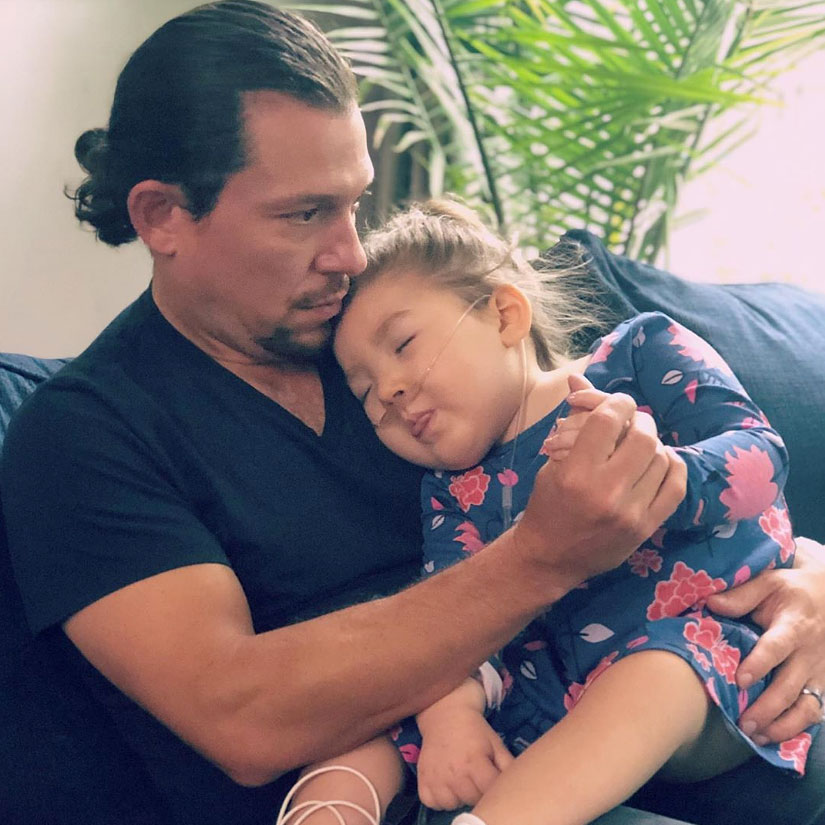 Miguel Cervantes 3-Year-Old Daughter Adelaide Dies After Epilepsy Battle Instagram Selfie