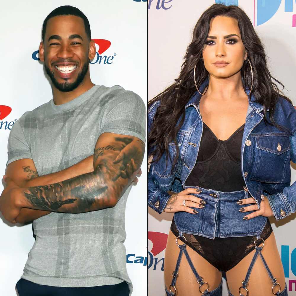 Mike Johnson Says Kissing Demi Lovato Is Incredibly Sexy