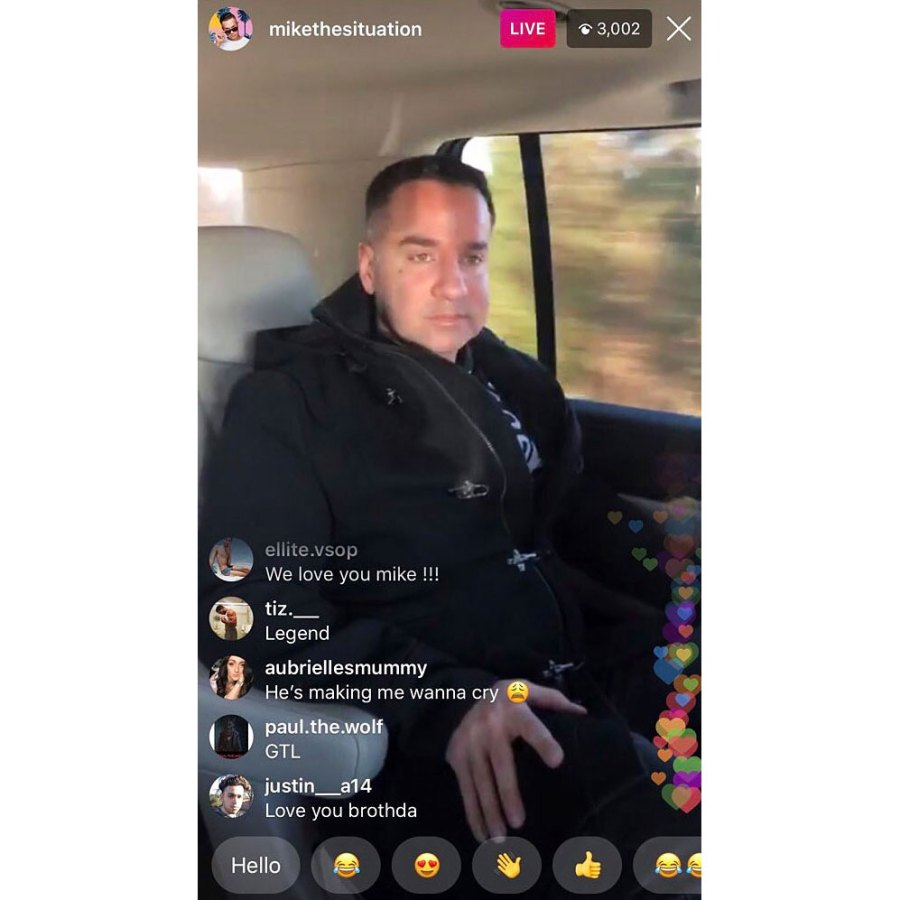 Mike The Situation Sorrentino Gets Real About Life in Prison on Snooki Podcast Fighting with Lauren on the Way to Jail